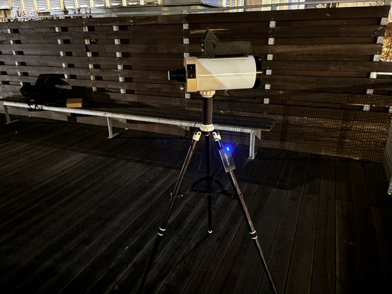 Le Bresser Messier 127/1900 sur son AzGti